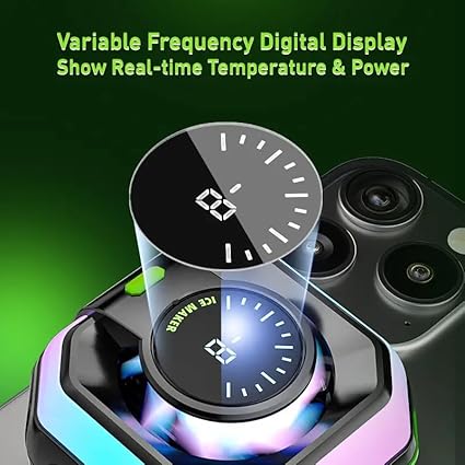 ❄️📱 HK 5 Pro Mobile Cooling Fan – Keep Your Phone Cool During Gaming & Streaming