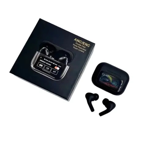 A9 Pro Airpods ANC/ENC Touch Screen Wireless Earbuds