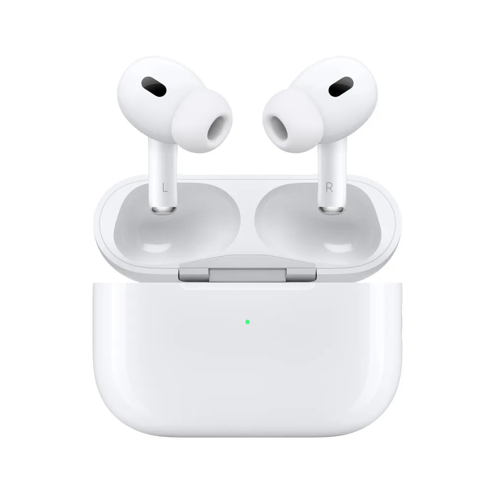 Apple AirPods Pro 2nd Gen with MagSafe Charging Case - Active Noise Cancellation, Personalized Spatial Audio, USB-C