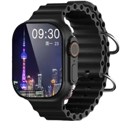 V200 Ultra Smart Watch - 2.3" Display - Bluetooth Calling - Custom Wallpaper - Wireless Charging - Compatible with All Phones